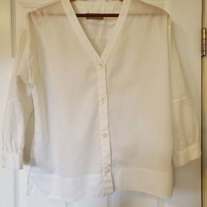 Everlane Cotton Blouse Sz 6